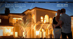 Desktop Screenshot of chrismellon.com